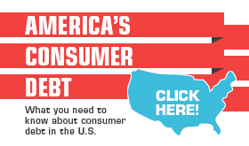 America's Consumer Debt infographic banner