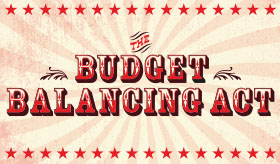 Budget Balancing Act infographic banner