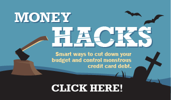 Money Hacks infographic banner