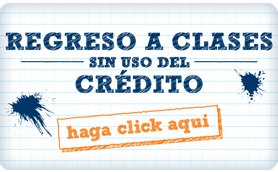 Regreso a clases crédito banner de infografía