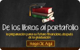 De los libros al portafolio banner de infografía